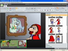 Cartoonist in Creaza