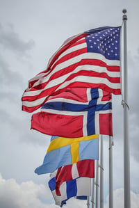 Various flags