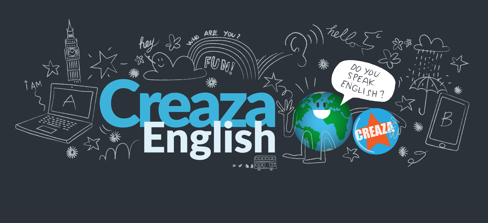 Logo for creaza engelsk